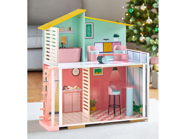 Ga naar volledige schermweergave: Playtive Fashion Doll poppenhuis - afbeelding 7