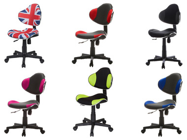 hjh OFFICE Chaise de bureau pour enfant »KIDDY GTI-2«