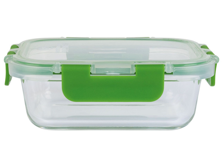 Ga naar volledige schermweergave: ERNESTO® Set van 3 glazen lunchboxen - afbeelding 5