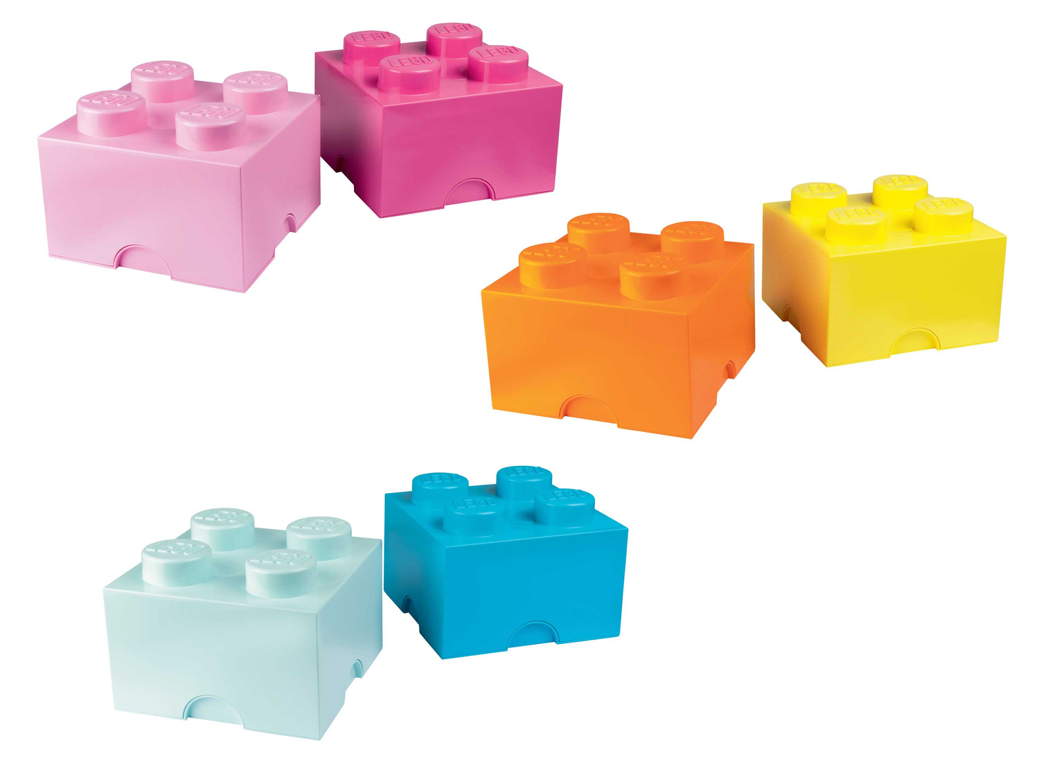 Voor u knuffel Staat LEGO Opbergbox, set van 2 online kopen op Lidl.be