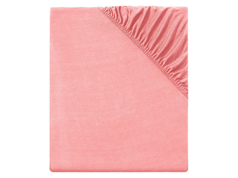 Ga naar volledige schermweergave: meradiso Jersey hoeslaken, 90-100 x 200 cm, 100% katoen - afbeelding 3