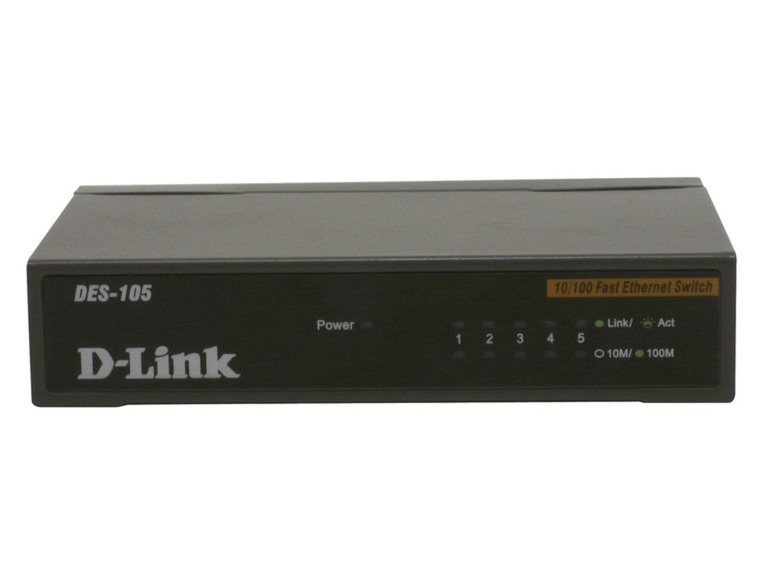 Ga naar volledige schermweergave: D-Link DES-105/E Fast Ethernet switch - afbeelding 2