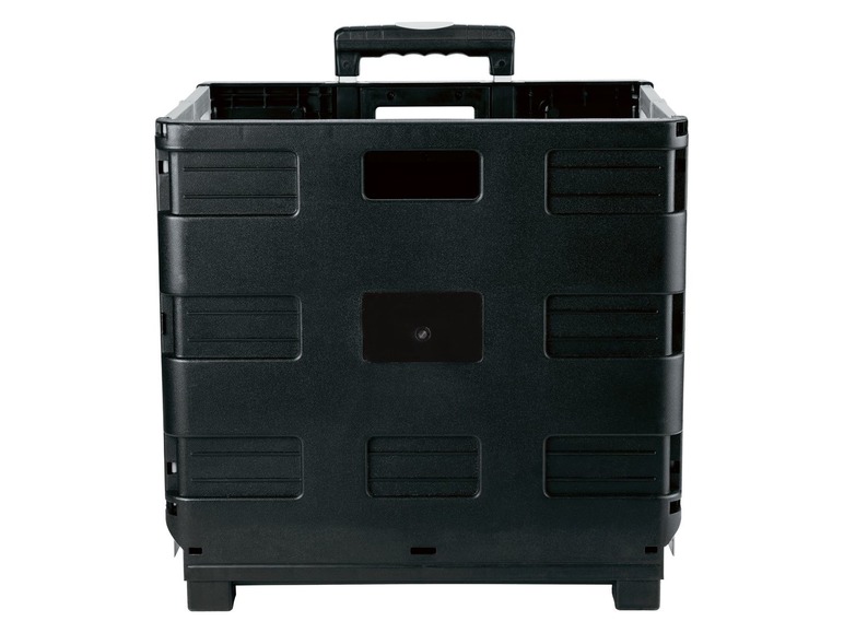 Ga naar volledige schermweergave: Transportbox, met wieltjes, max. belasting 35 kg, 42,5 l volume, uittrekbare telescoopgreep - afbeelding 3