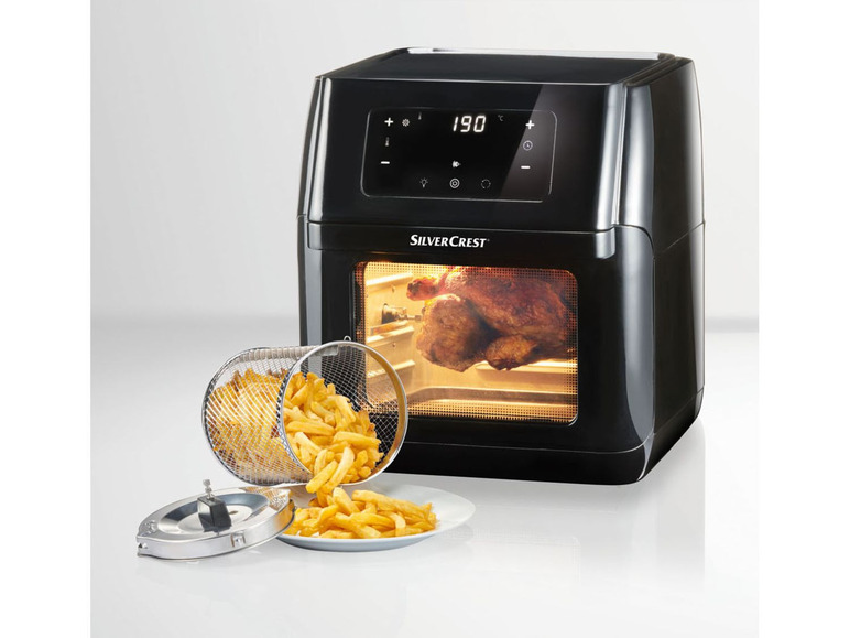 Aller en mode plein écran SILVERCREST® KITCHEN TOOLS Friteuse à air chaud 9 en 1, 1 800 W - Photo 9