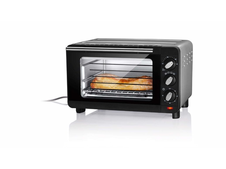 Ga naar volledige schermweergave: SILVERCREST® Minigrill- en bakoven (zilver) - afbeelding 1