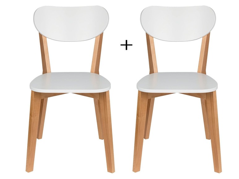 Ga naar volledige schermweergave: LIVARNO LIVING Set van 2 eetkamerstoelen - afbeelding 1