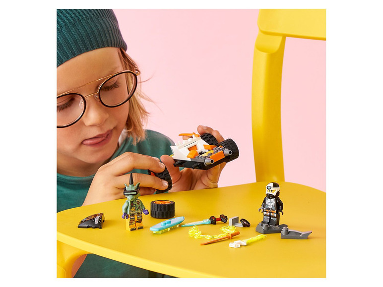Ga naar volledige schermweergave: LEGO® NINJAGO Cole's speederwagen (71706) - afbeelding 12