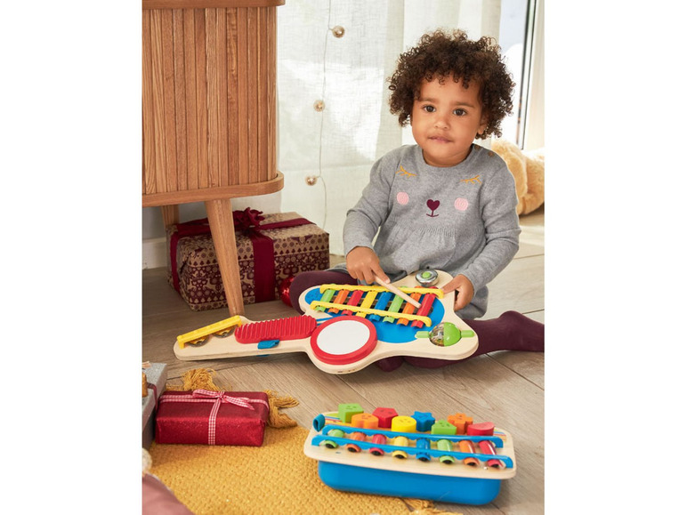 Ga naar volledige schermweergave: Playtive Houten xylofoon-piano - afbeelding 4