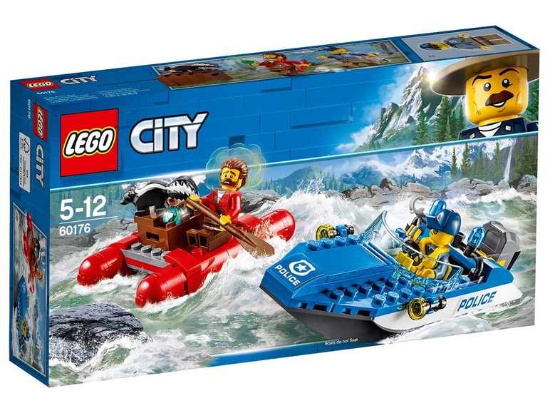 Ga naar volledige schermweergave: LEGO® City Wilde rivierontsnapping (60176) - afbeelding 1