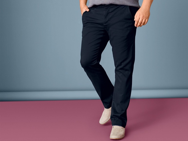 Ga naar volledige schermweergave: LIVERGY® Chino voor heren - afbeelding 10