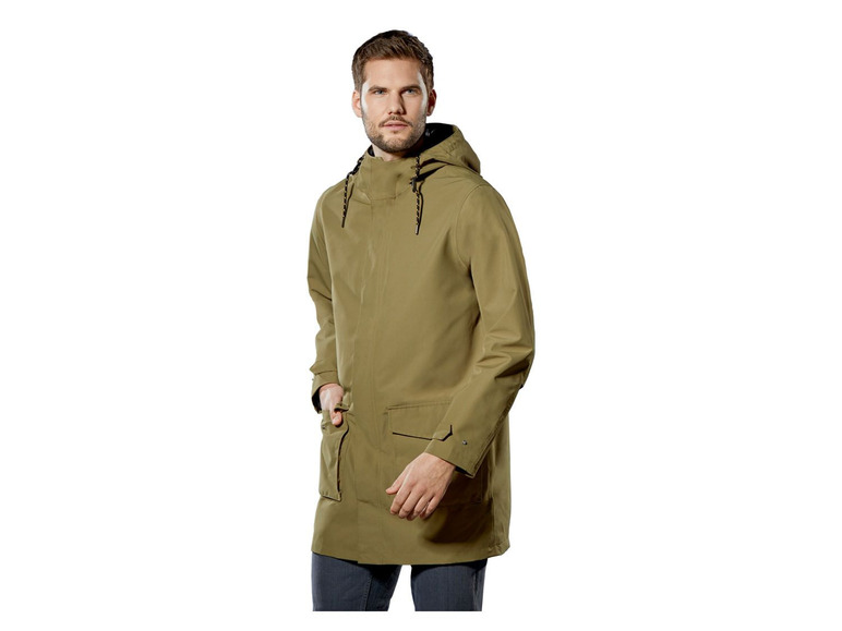 Aller en mode plein écran LIVERGY® Manteau de pluie pour hommes, polyester - Photo 3