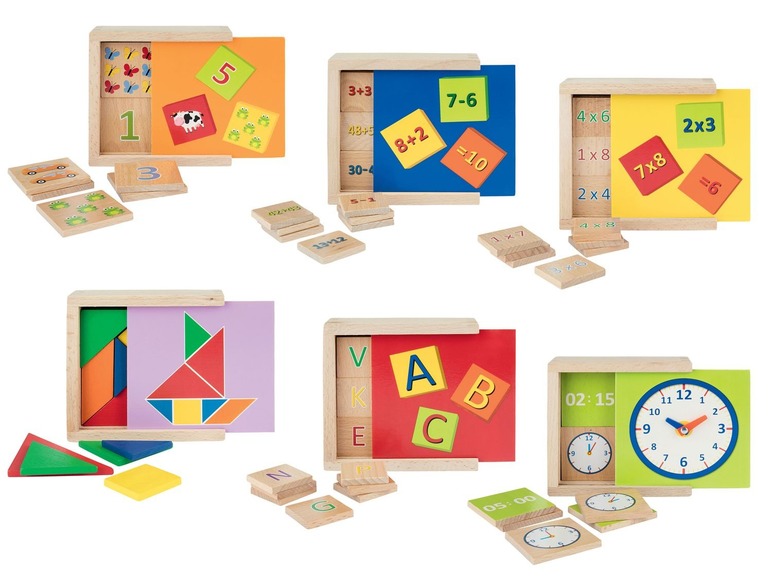 Ga naar volledige schermweergave: Playtive JUNIOR Educatief houten speelgoed - afbeelding 1