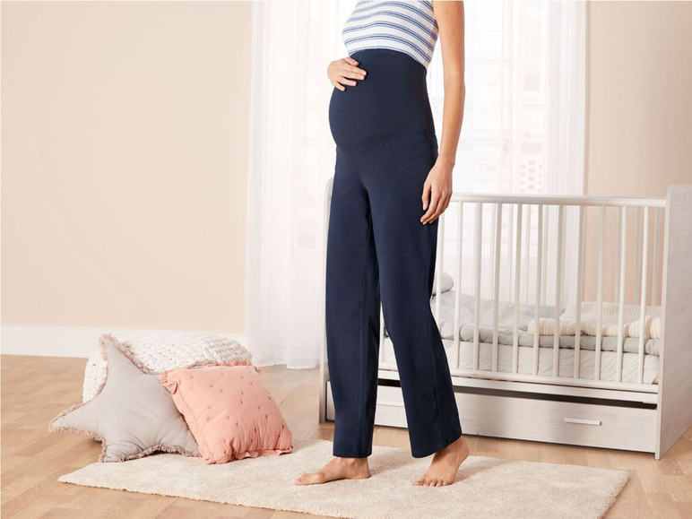 Aller en mode plein écran esmara® Pantalon de grossesse en un mélange de coton bio - Photo 3