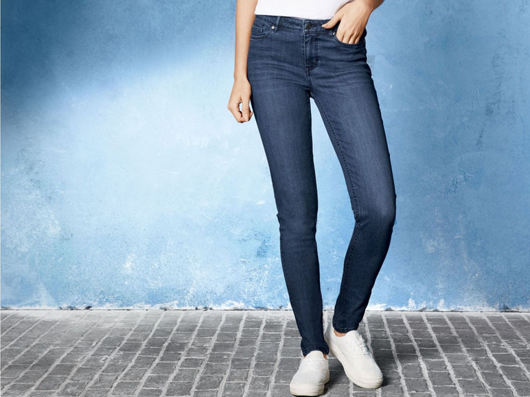 Aller en mode plein écran esmara® Jean super skinny pour femmes, style 5 poches, coton, élastomultiester, élasthanne - Photo 3