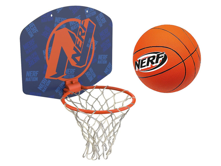 Aller en mode plein écran Nerf Set de hockey ou de basket-ball miniature - Photo 1