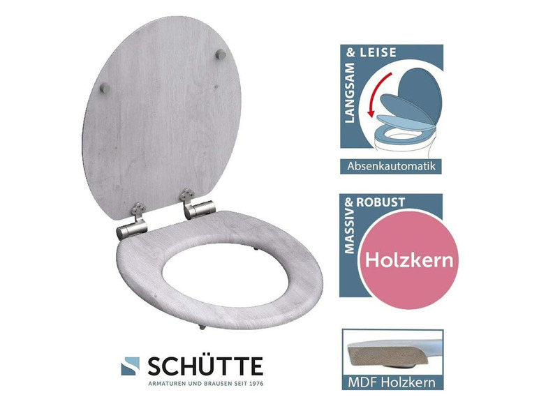 Ga naar volledige schermweergave: Schütte WC-zitting MDF, met soft-close-mechanisme - afbeelding 7