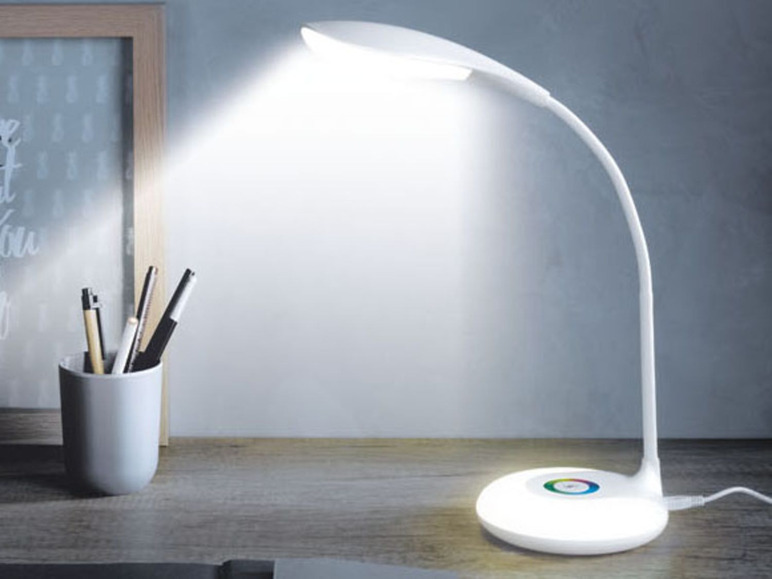 Aller en mode plein écran LIVARNO home Lampe de bureau à LED avec bras flexible - Photo 19