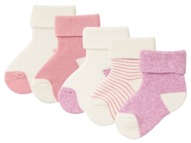 Aller en mode plein écran lupilu® 5 paires de chaussettes bébé - Photo 1