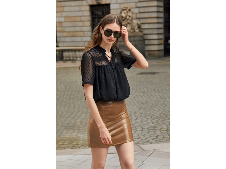 Aller en mode plein écran esmara® Jupe aspect cuir à taille haute - Photo 16