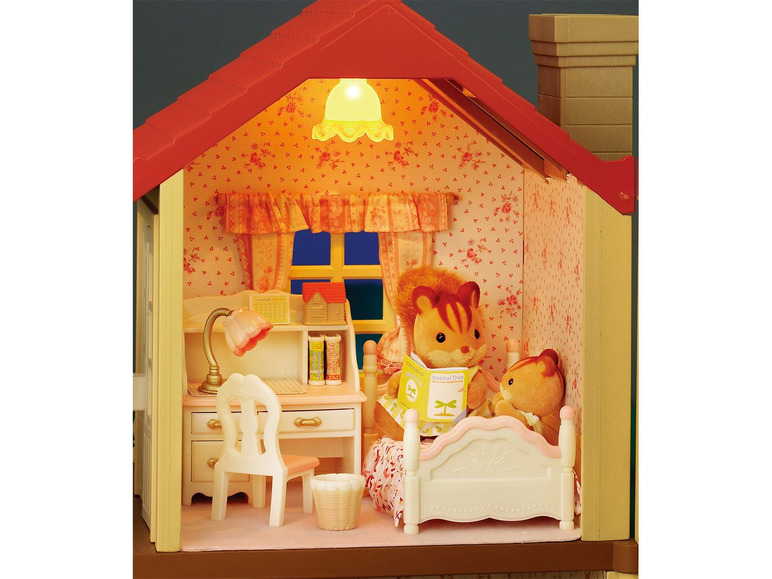 Ga naar volledige schermweergave: Sylvanian Families Poppenhuis Verlicht Herenhuis (2752) - afbeelding 9