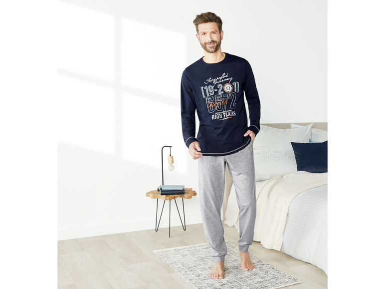 Ga naar volledige schermweergave: LIVERGY® Pyjama van een katoenmix - afbeelding 9