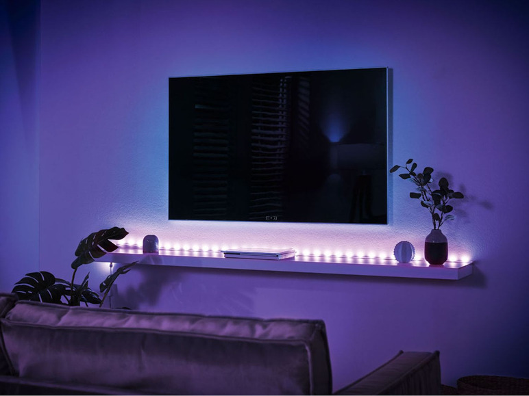 Aller en mode plein écran LIVARNO LUX® Ruban à LED Smart Home, 2 m - Photo 2