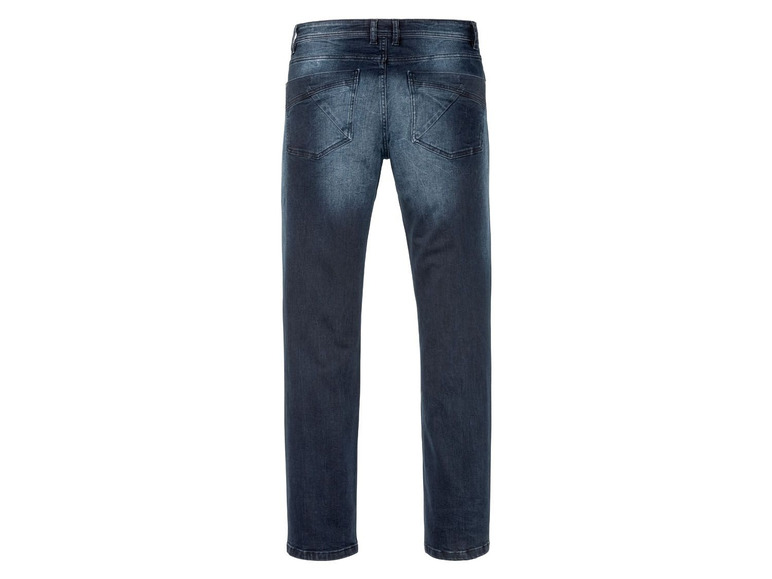 Ga naar volledige schermweergave: LIVERGY Jeans voor heren, slim fit, katoen en elastaan - afbeelding 8