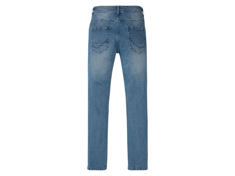 Ga naar volledige schermweergave: LIVERGY® Jeans voor heren, slim fit, katoen en elastaan - afbeelding 8