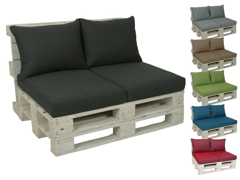 Aller en mode plein écran GO-DE Textil Set de coussins de jardin pour palettes - Photo 1