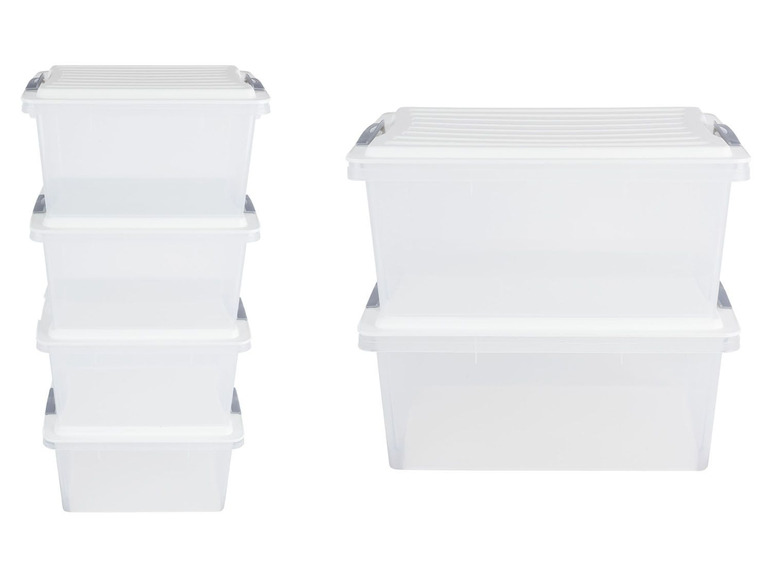 Cassetti Opbergboxen, set van 2 of 4 Lidl.be