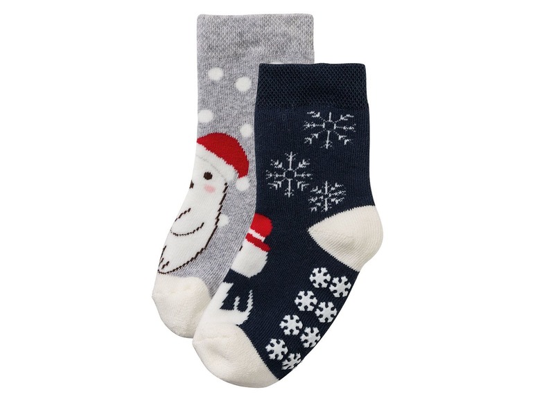 Aller en mode plein écran lupilu® 2 paires de chaussettes de Noël pour garçons - Photo 8