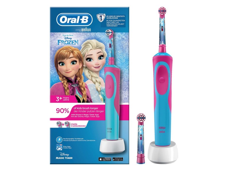 Ga naar volledige schermweergave: Oral-B Elektrische tandenborstel Vitality Frozen - afbeelding 1