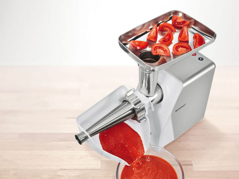 Ga naar volledige schermweergave: SILVERCREST® KITCHEN TOOLS Vleesmolen, 350 W, roestvrijstalen kruismes - afbeelding 9