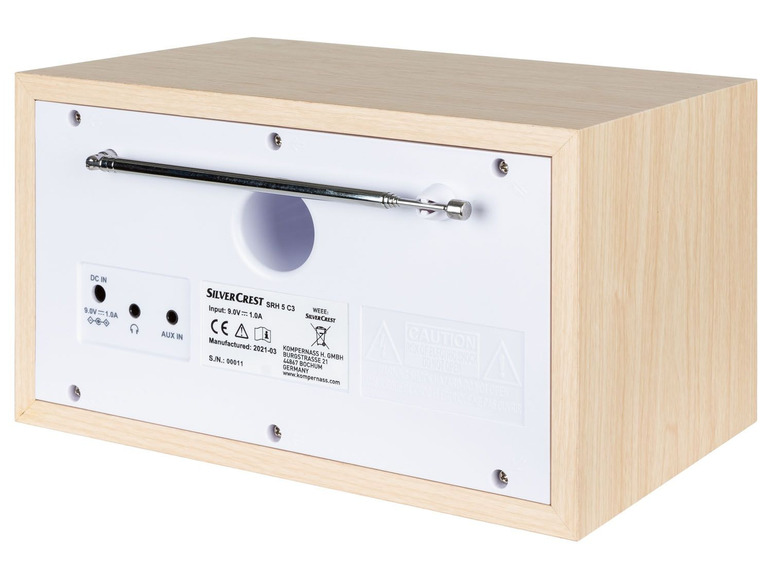 Ga naar volledige schermweergave: SILVERCREST® Radio, DAB+, Bluetooth® - afbeelding 4