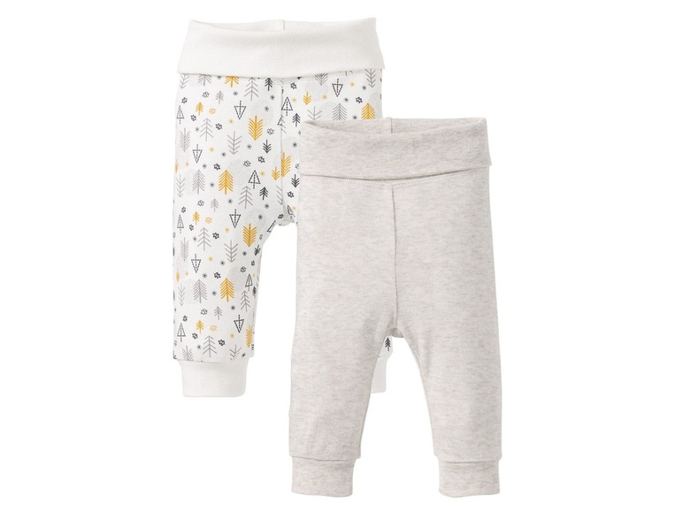 Aller en mode plein écran lupilu® Set de 2 pantalons bébé - Photo 1