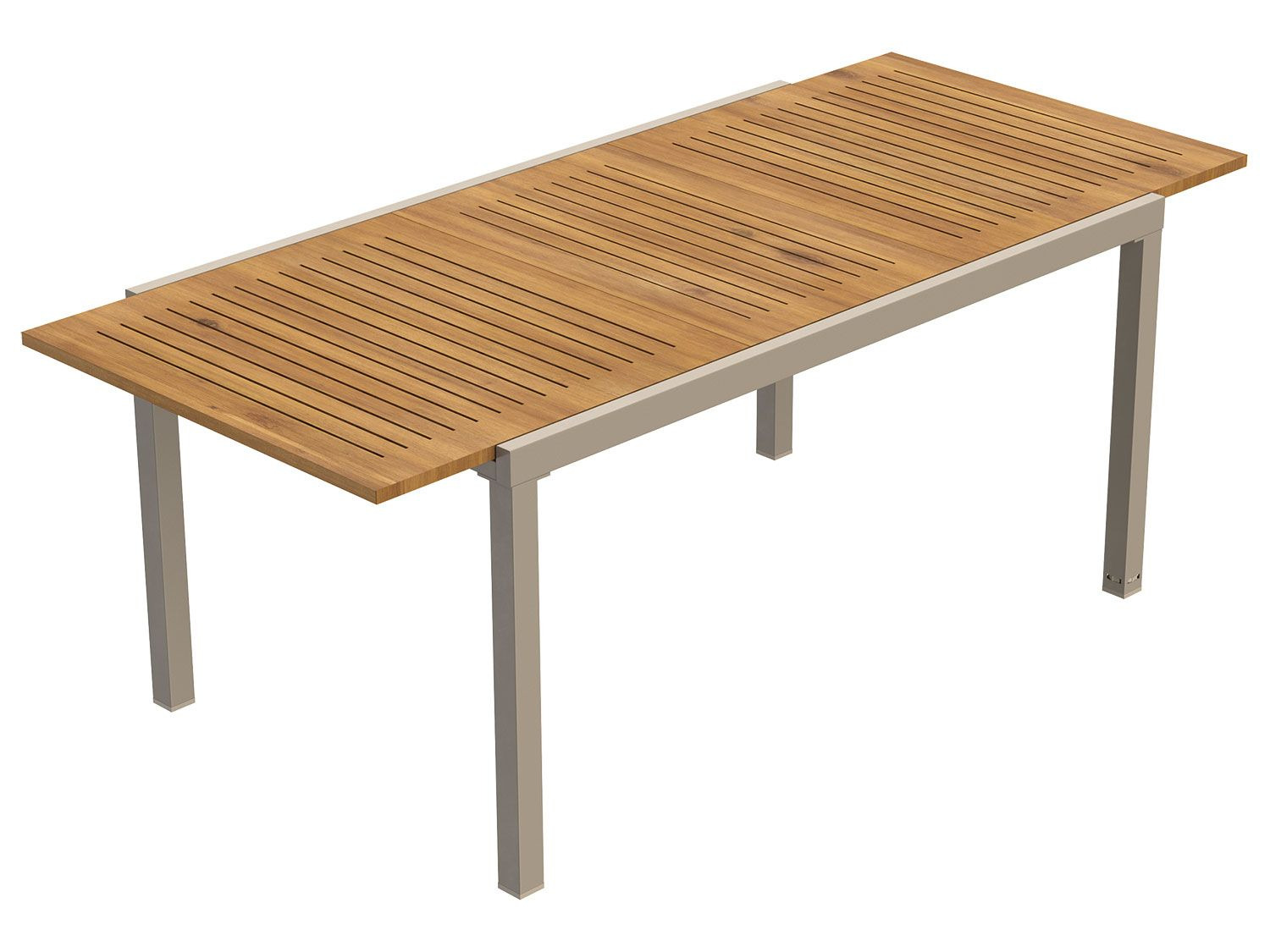 FLORABEST® Aluminium tuintafel, uittrekbaar Lidl.be