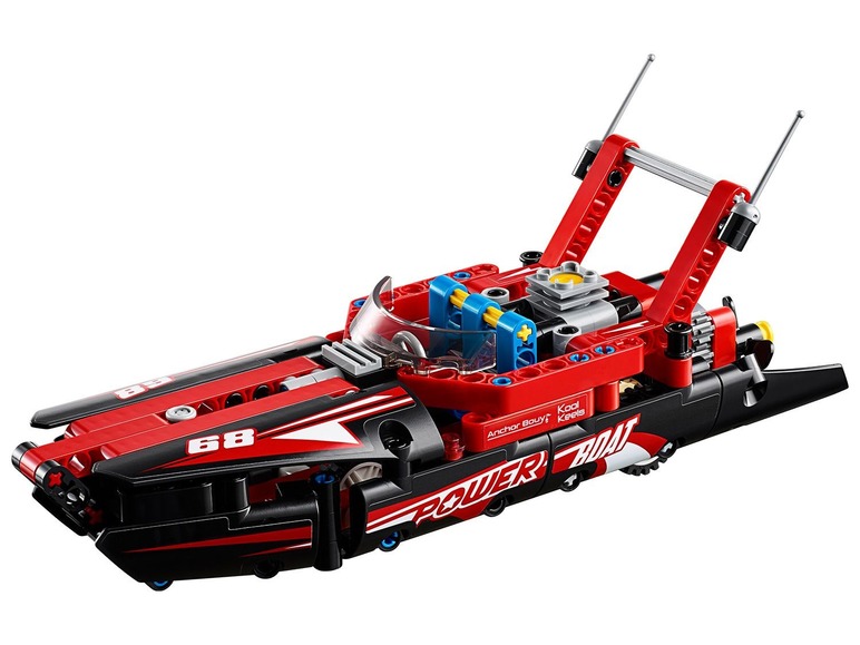 Aller en mode plein écran LEGO® Technic Le bateau de course (42089) - Photo 4