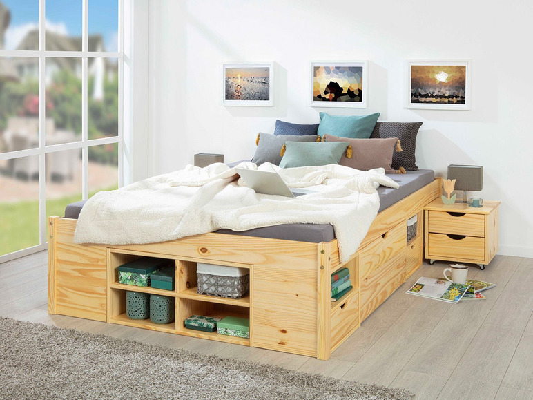 Ga naar volledige schermweergave: Inter Link Multifunctioneel bed Claas, ligvlak 180 x 200 cm - Set component - afbeelding 1