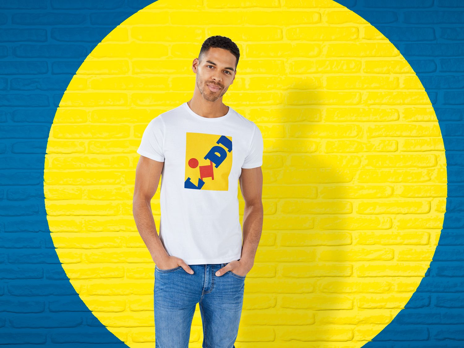 Elektronisch veiligheid definitief LIVERGY® T-shirt voor heren, Lidl-logo, puur katoen