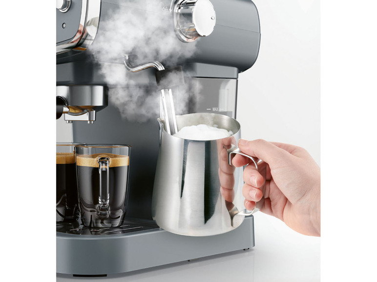 Ga naar volledige schermweergave: Silvercrest Kitchen Tools Espressomachine, 1050 W - afbeelding 7