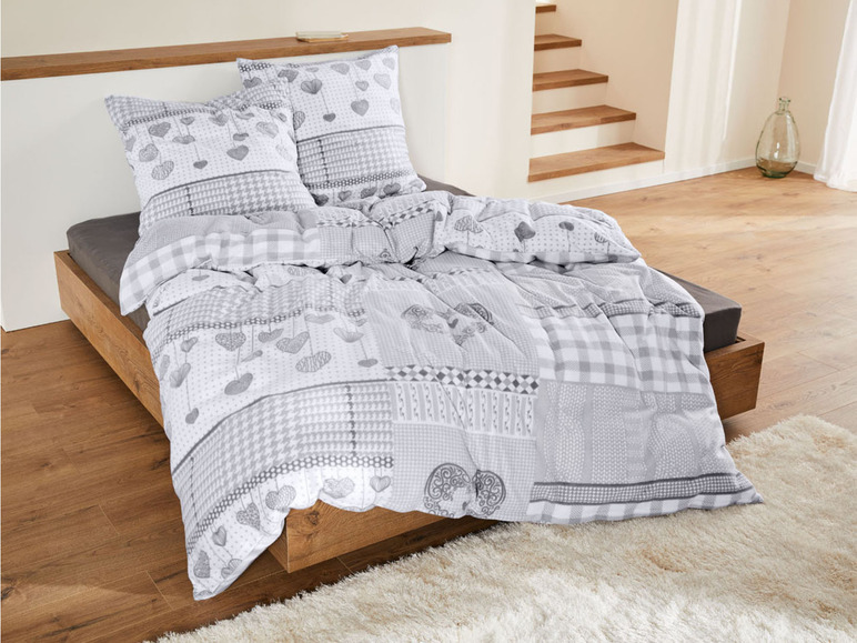 Aller en mode plein écran LIVARNO home Housse de couette en polaire, 260 x 240 cm - Photo 4