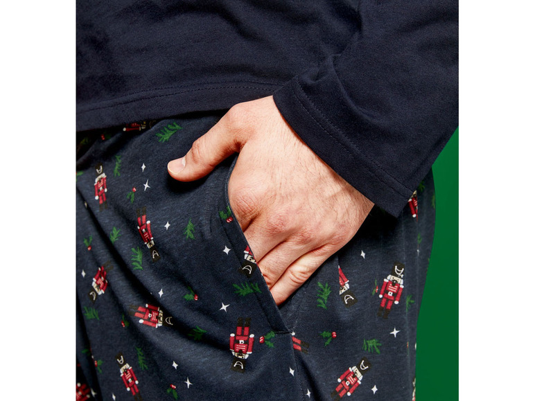 Aller en mode plein écran LIVERGY® Pyjama de Noël en pur coton - Photo 24