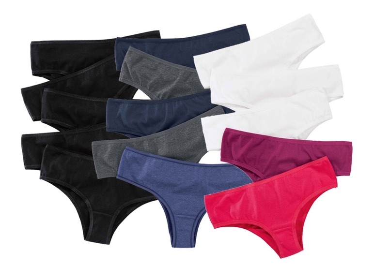 Ga naar volledige schermweergave: ESMARA® Lingerie Set van 5 hipsters voor dames - afbeelding 1