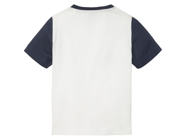 Aller en mode plein écran lupilu® T-shirts pour garçons, set de 2, coton et viscose - Photo 4