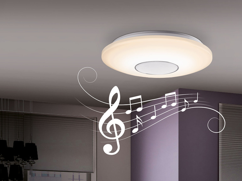 Ga naar volledige schermweergave: LIVARNO LUX Ledplafondlamp, met Bluetooth®-luidspreker - afbeelding 4