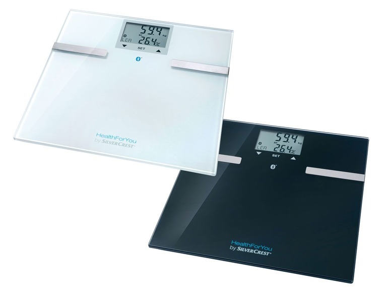 Ga naar volledige schermweergave: SILVERCREST® Diagnostische personenweegschaal met Bluetooth® - afbeelding 1