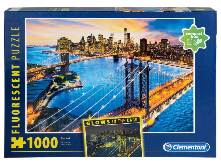 Aller en mode plein écran Clementoni Puzzle, 1 000 pièces, phosphorescent - Photo 5
