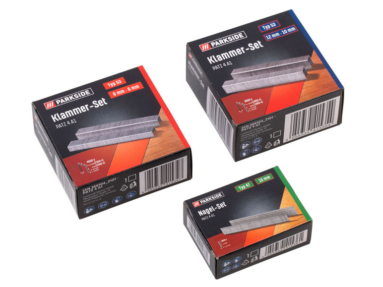 Ga naar volledige schermweergave: PARKSIDE® Nietjes- of spijkerset - afbeelding 1