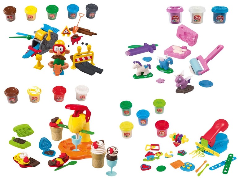 Ga naar volledige schermweergave: Playtive JUNIOR Set plasticine - afbeelding 1