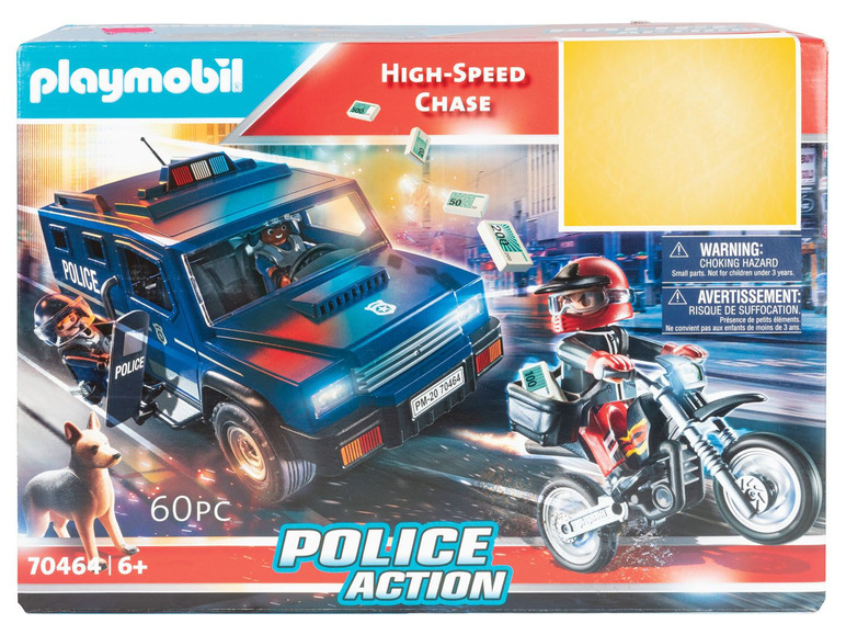 Ga naar volledige schermweergave: Playmobil Politie-achtervolging - afbeelding 1